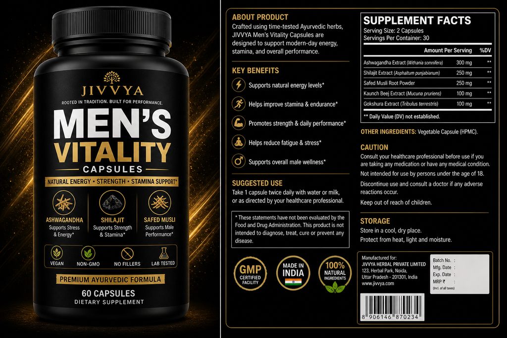 Jivvya Male Viatality Capsules